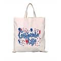 Canvas Tote Bags, Natural color 21" handle shopping Carrybag