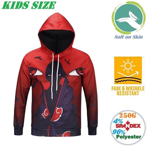 250G Fleece Kids Pullover Hoodies w/ 2 Pockets, Creaseproof